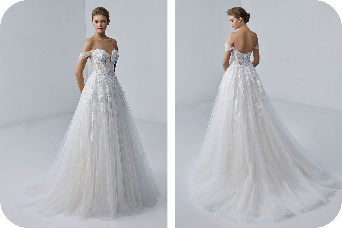 Aurora Wedding Dress by Elysee