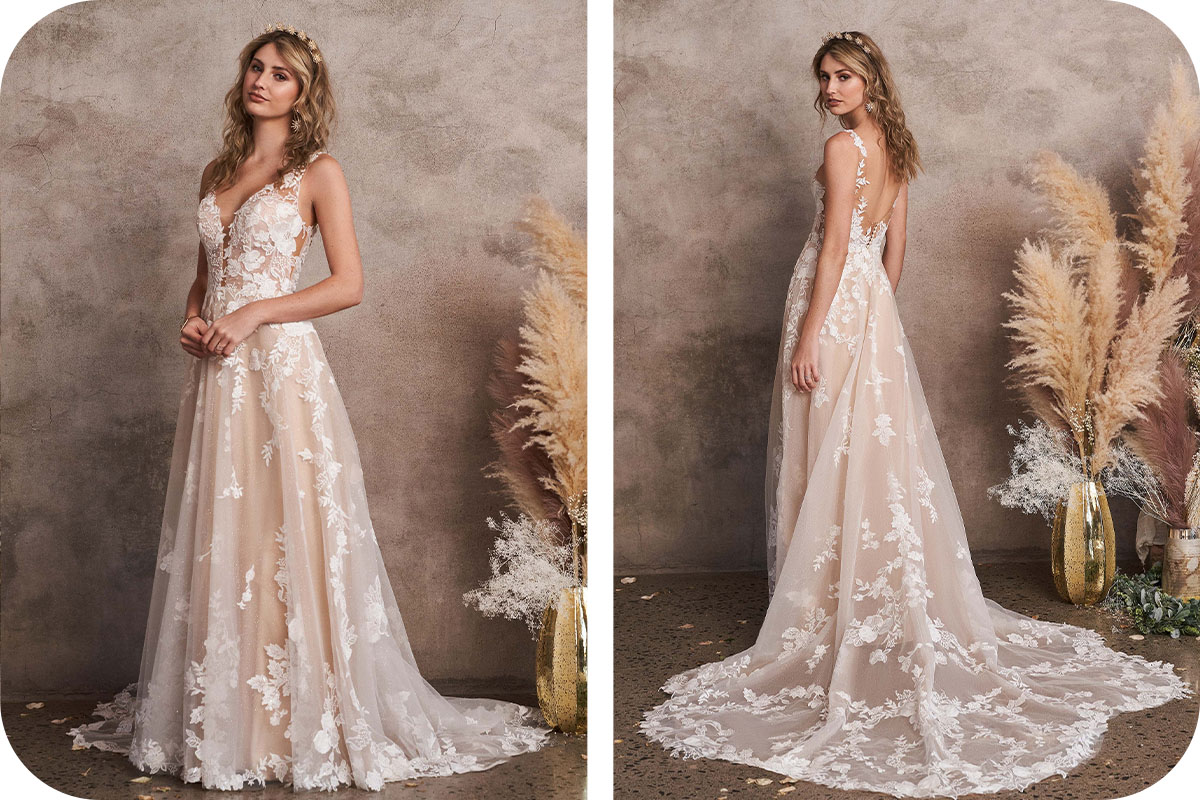 Athena Wedding Dress by Justin Alexander