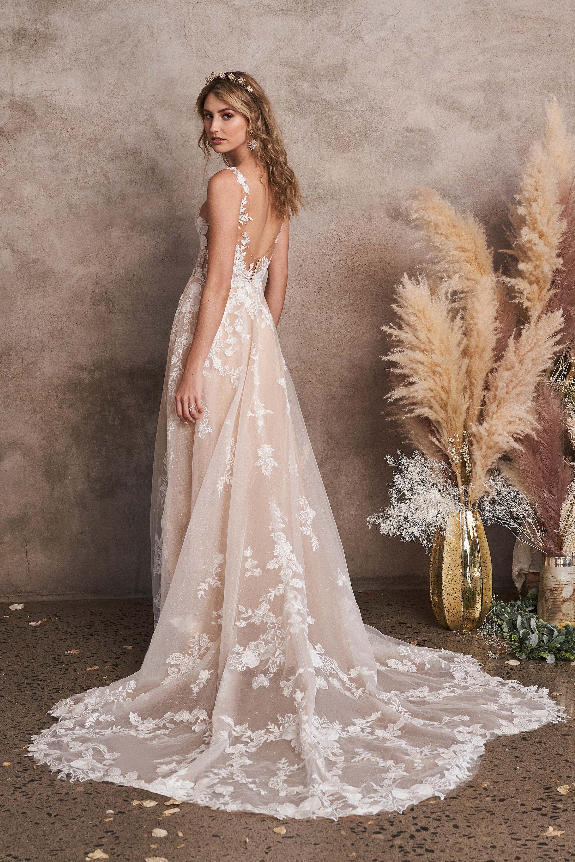 Athena wedding dress by Justin Alexander