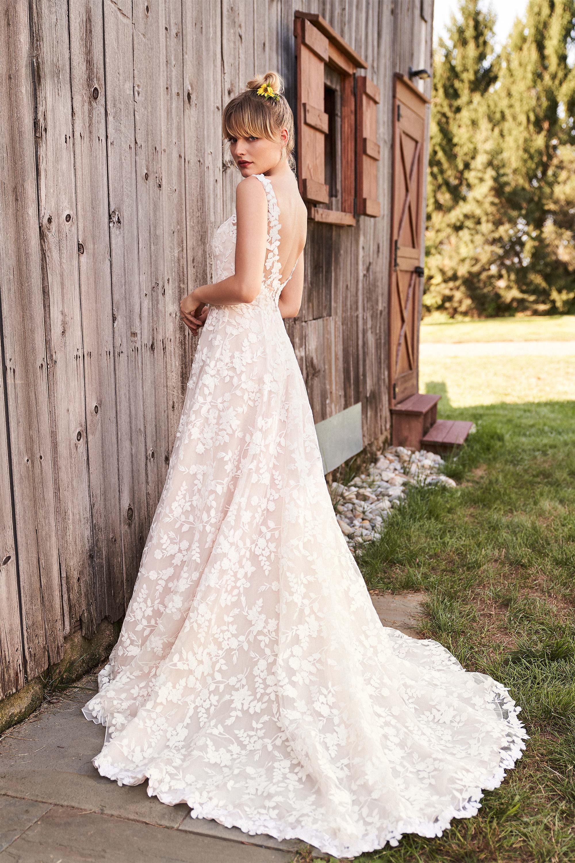 Danae wedding dress by Justin Alexander