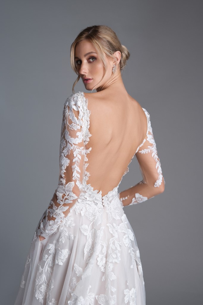 Olympia wedding dress by Justin Alexander