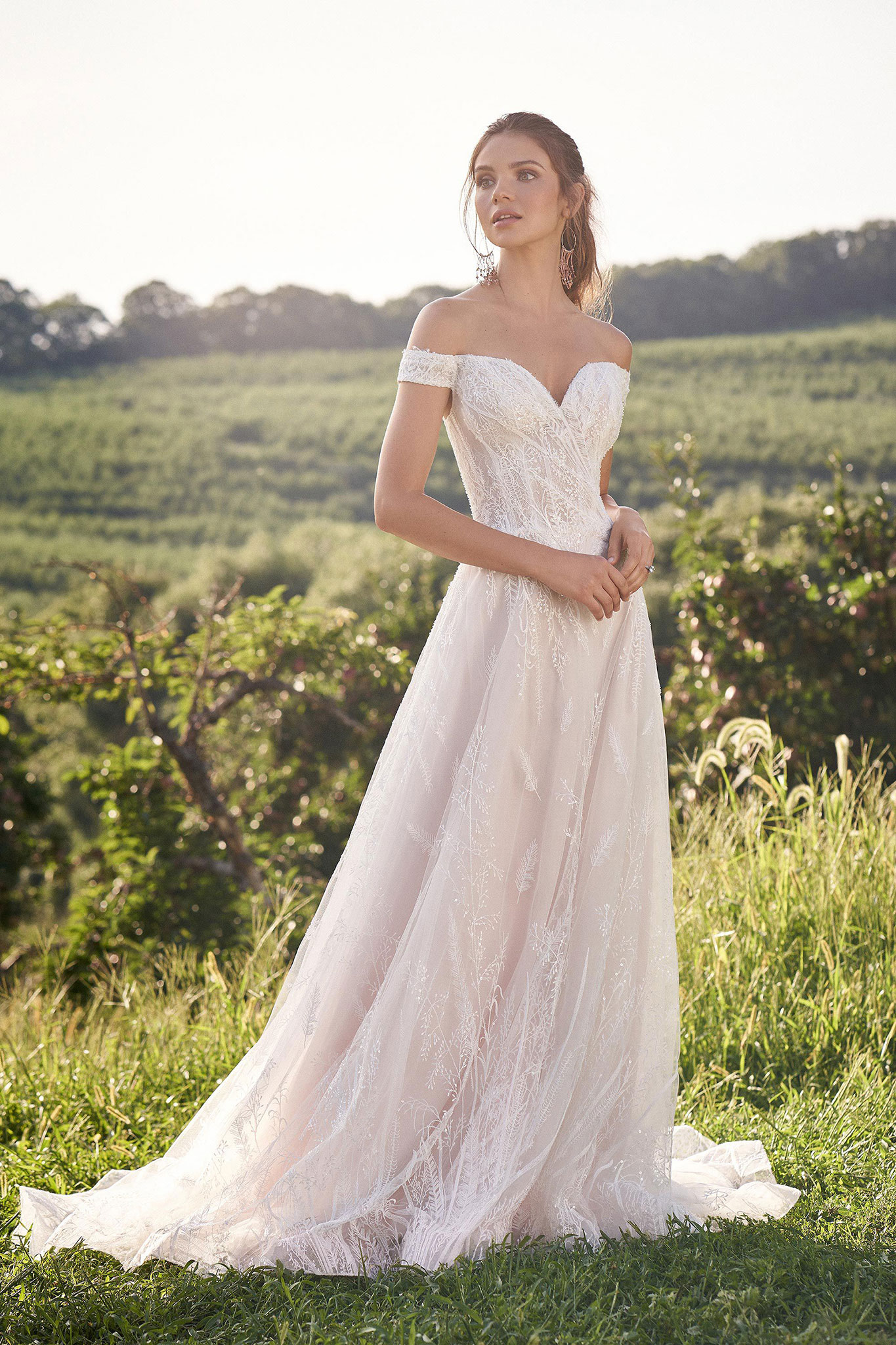 Selene wedding dress by Justin Alexander