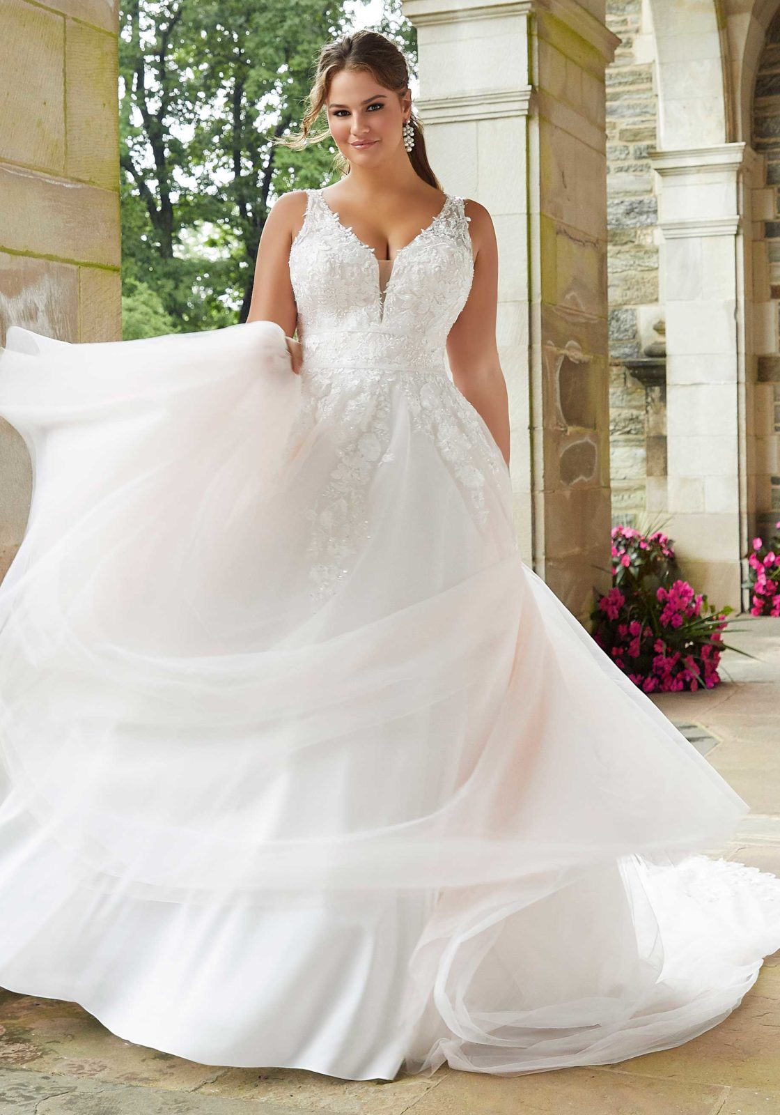 Sigourney wedding dress by Morilee